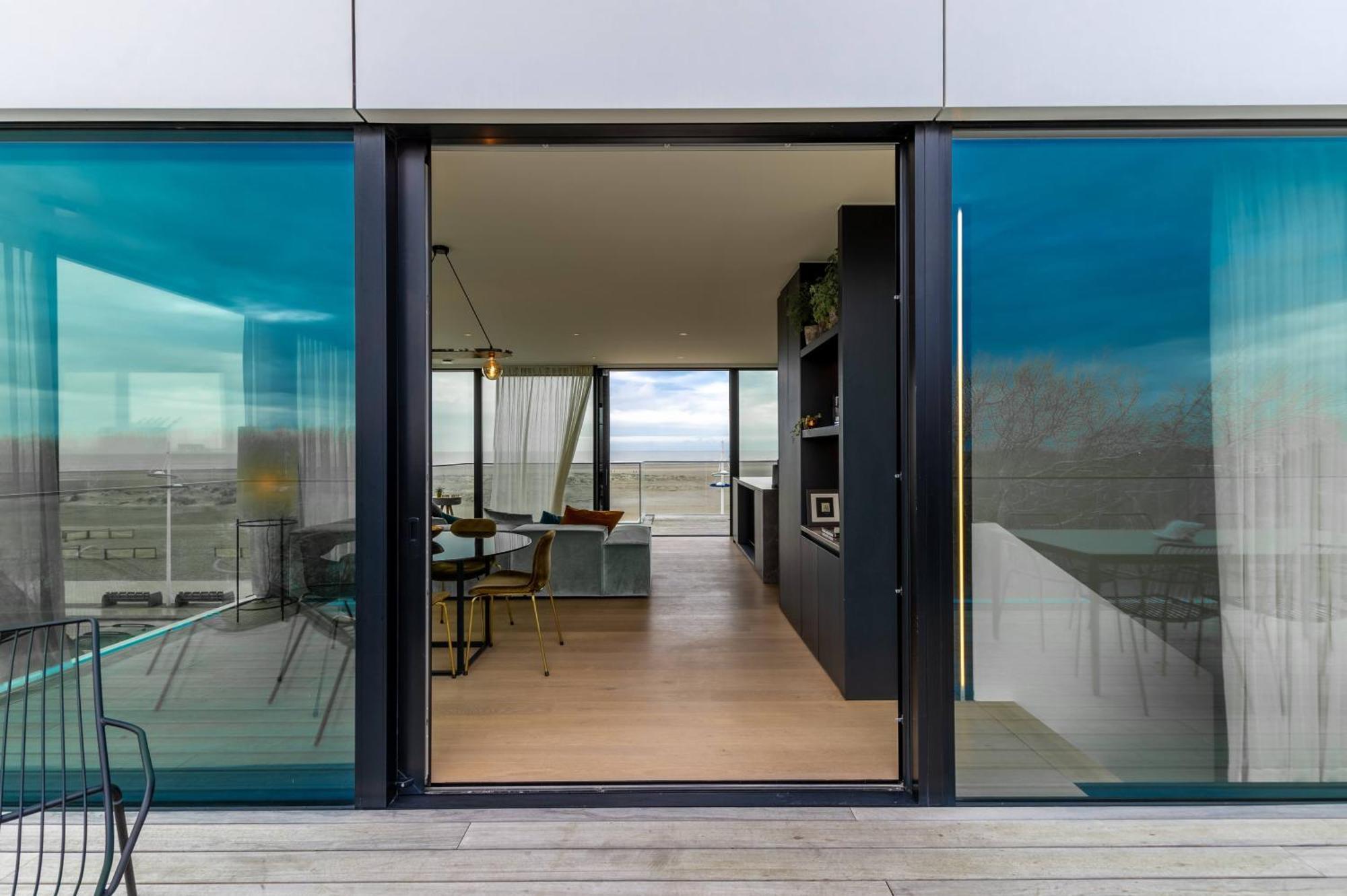 Penthouse La Naturale Zeezicht Brügge Exterior foto
